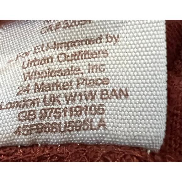 Free People Outer Sunset Grandpa Jersey Long Sleeve Lace Cut Out Womens XS - Picture 8 of 8